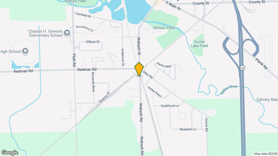 570 Wabash St Map and Location Details