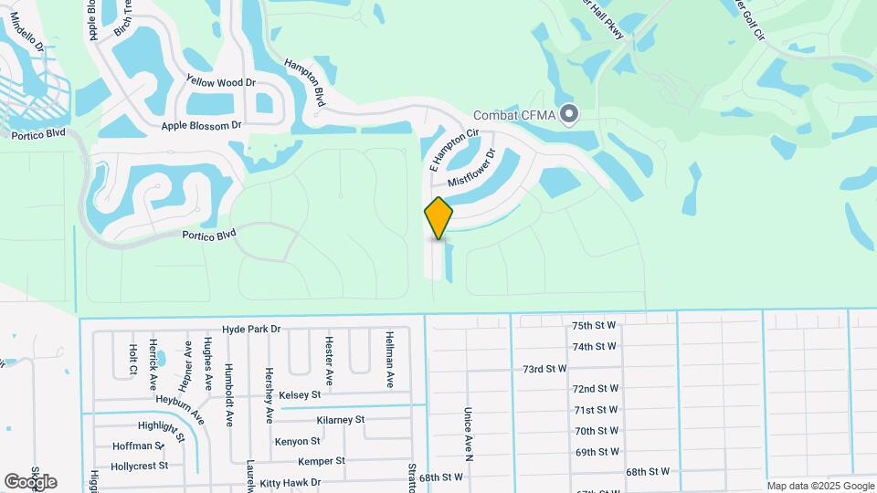 3652 E Hampton Cir Map and Location Details