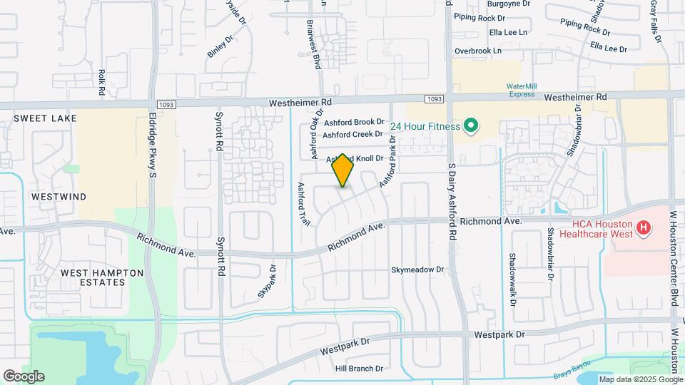 12710 Ashford Pine Dr Map and Location Details