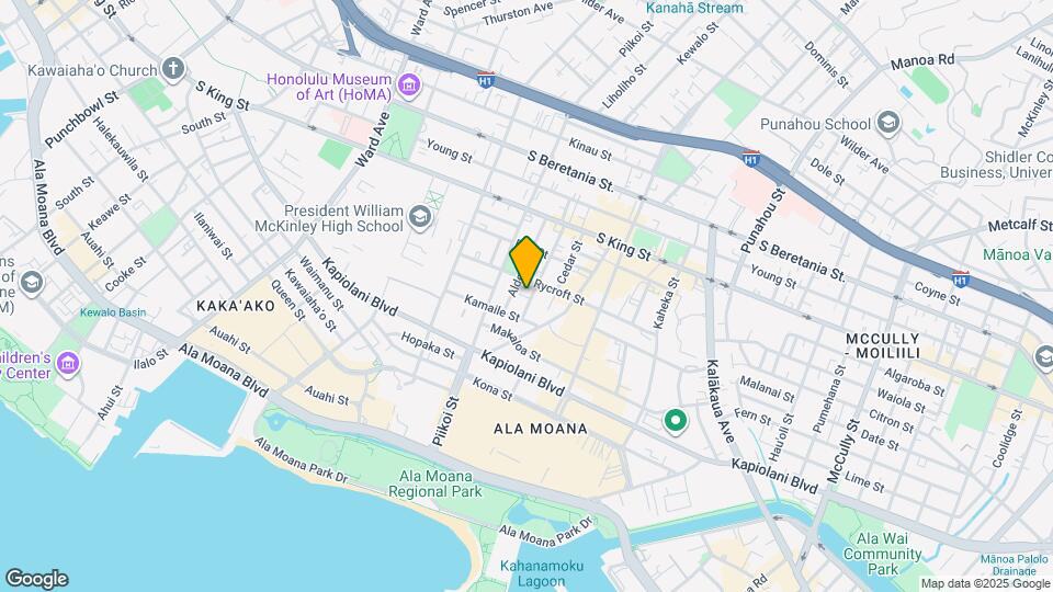 732 Birch St Map and Location Details