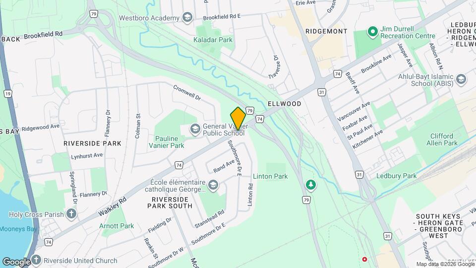 1034 Walkley Rd Map and Location Details