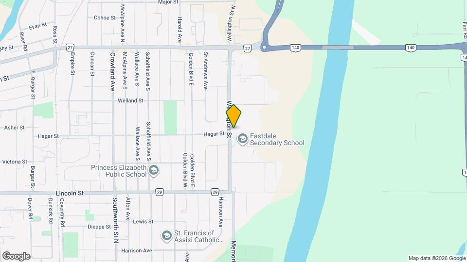 144 Wellington St Map and Location Details