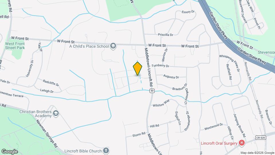 2 Malcolm Way Map and Location Details