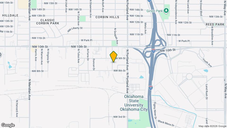 924 N Tabor Dr Map and Location Details