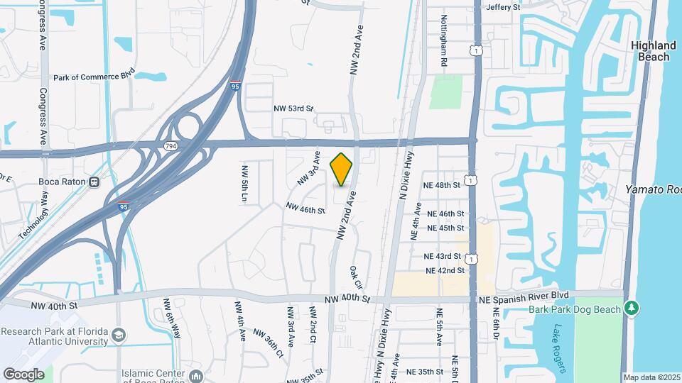 4761 NW 2nd Ave Map and Location Details