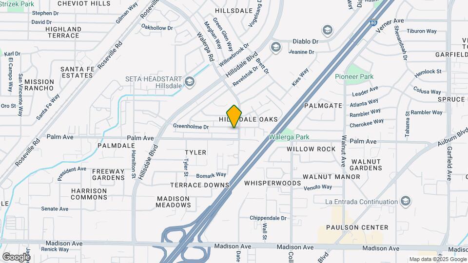 4616 Greenholme Dr Map and Location Details