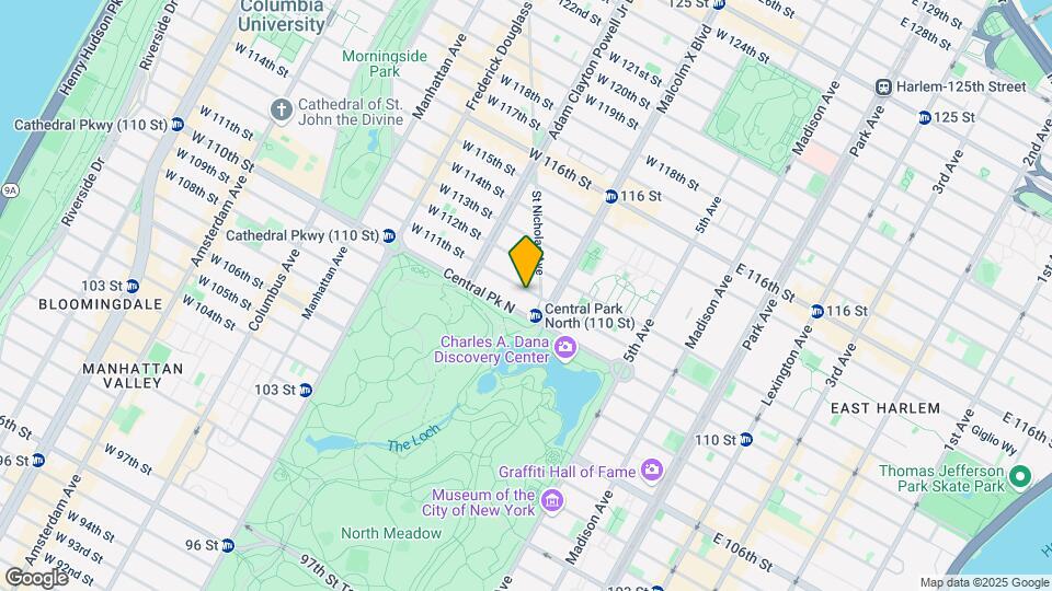 108-110 W 111th St Mapa y Detalles de la Ubicación