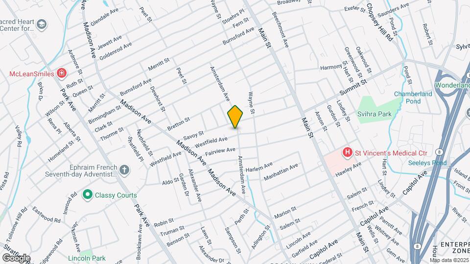 329 Amsterdam Ave Map and Location Details