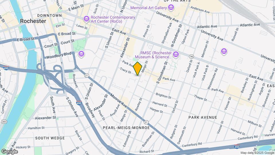 195 Meigs St Map and Location Details