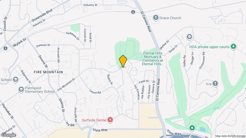 2701 Fire Mountain Dr Map and Location Details