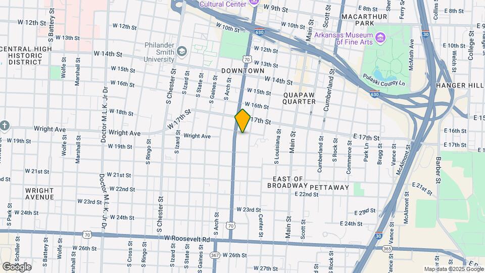 415 W 18th St Mapa y Detalles de la Ubicación