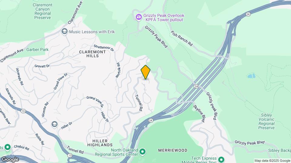 260 Caldecott Ln Map and Location Details