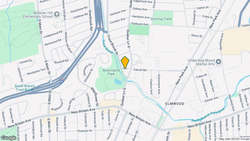 204 Trout Brook Dr Map and Location Details