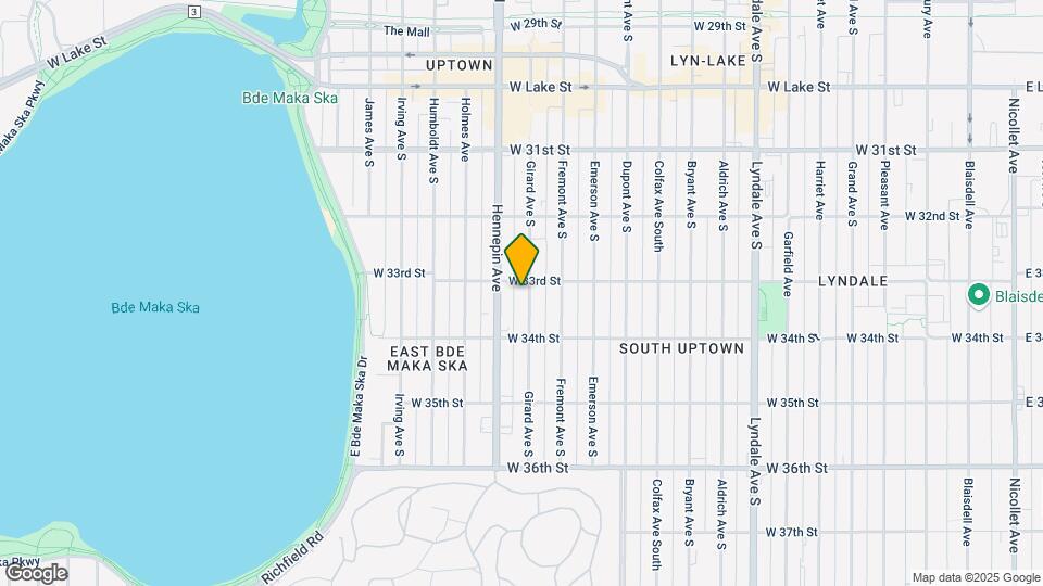 3308 Girard Ave S Map and Location Details