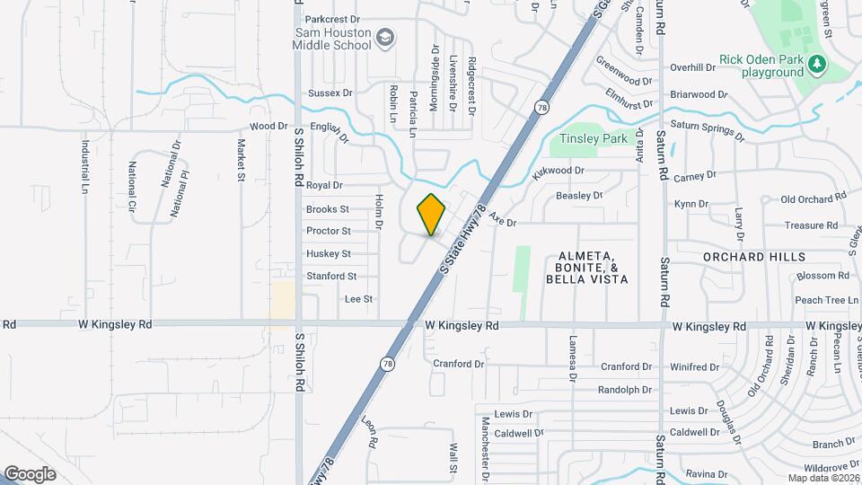 2826 Wimbledon Ct Map and Location Details