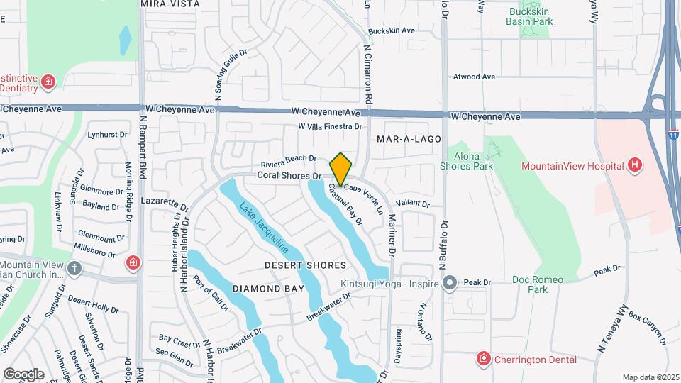 2961 Cape Verde Ln Map and Location Details