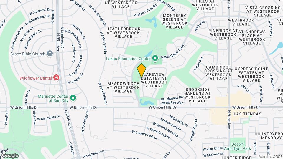 18866 N 96th Ln Map and Location Details