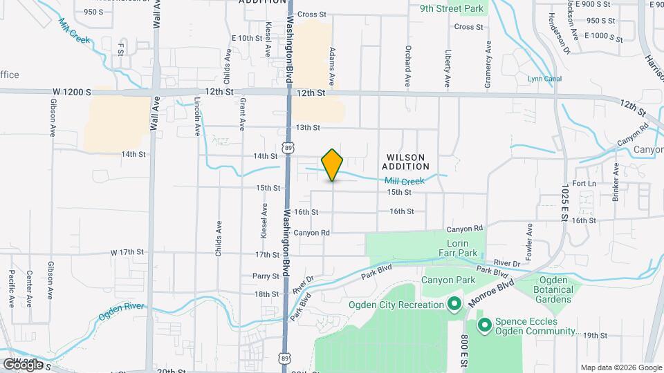 1487 Adams Ave Map and Location Details