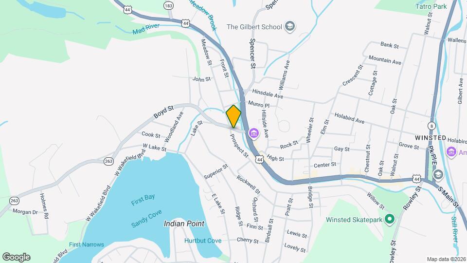 25 Lake St Map and Location Details