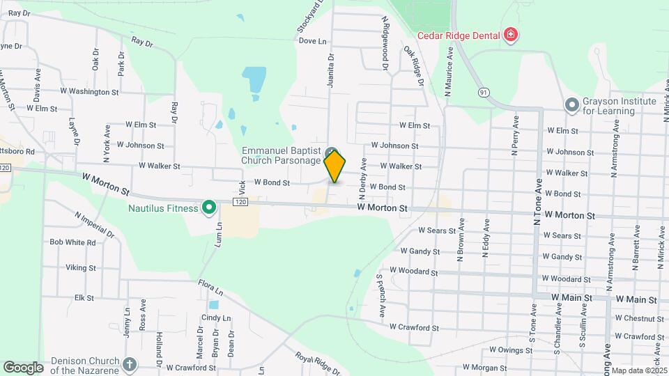 1826 W Bond St Map and Location Details