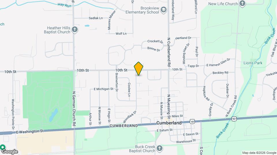 913 Woodlark Dr Map and Location Details