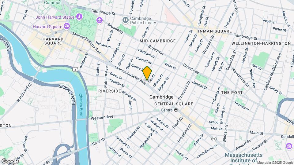 885 Massachusetts Ave, Unit 4 Map and Location Details