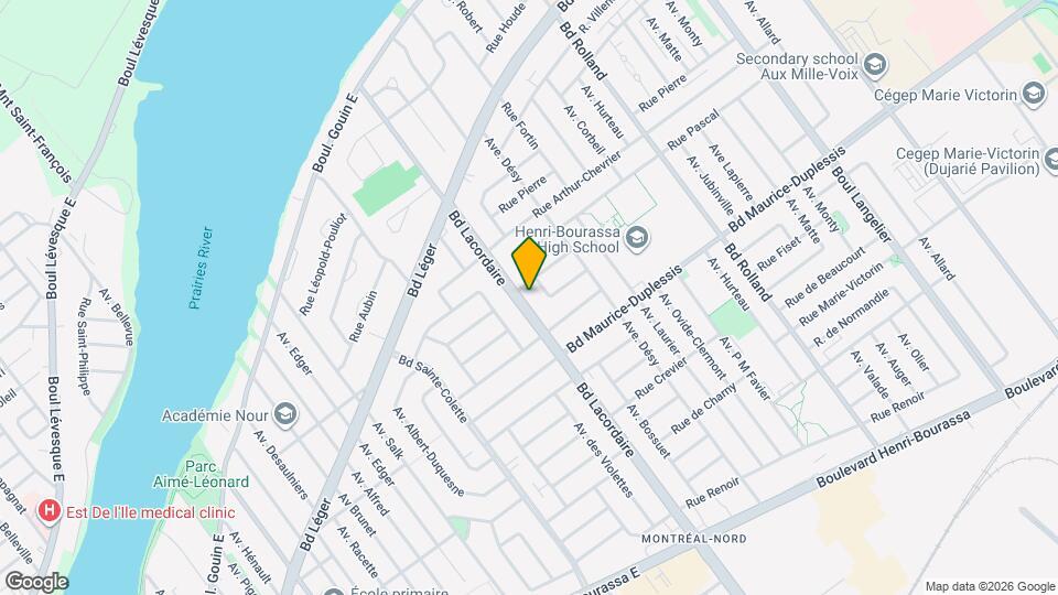 12031 Lacordaire Boul Map and Location Details