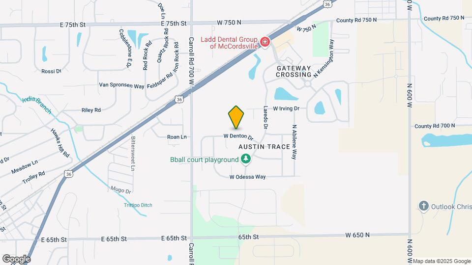 6802 W Denton Dr Map and Location Details