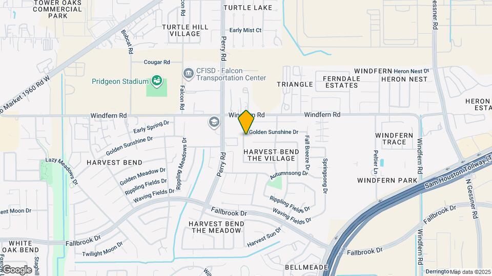 11166 Thunderhaven Dr Map and Location Details