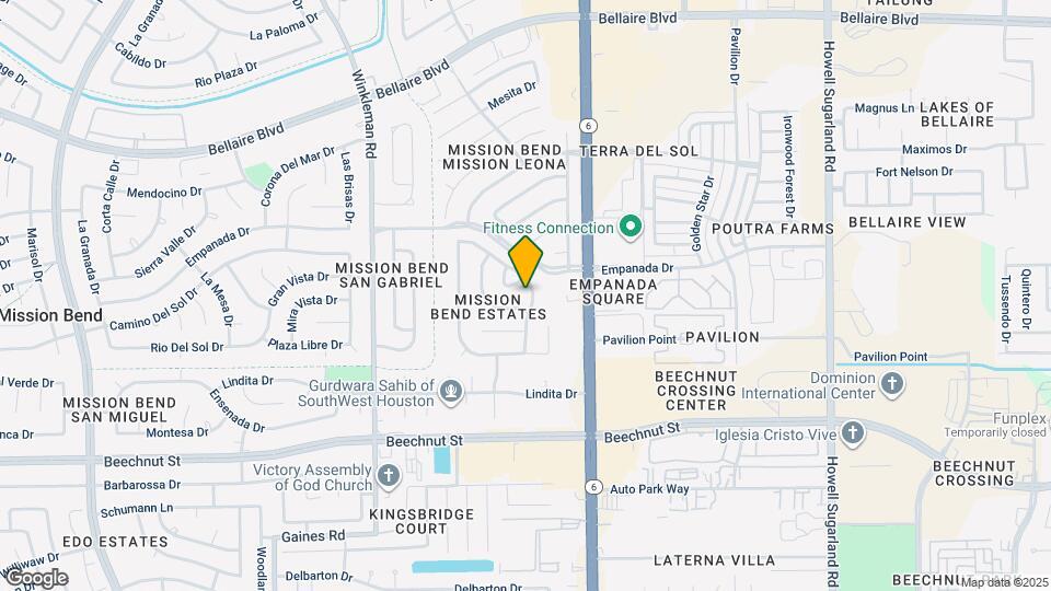 14715 Mission Hills Dr Map and Location Details