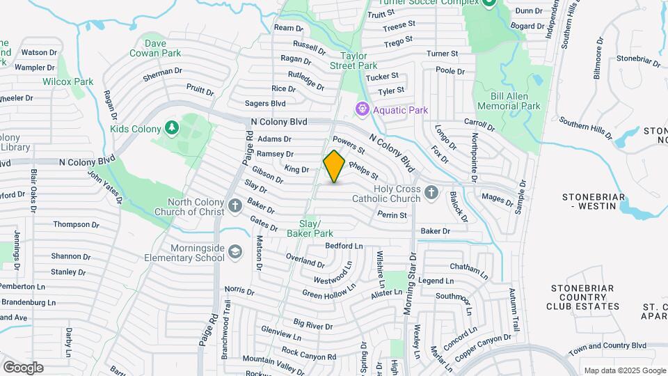 5616 Pearce St Map and Location Details