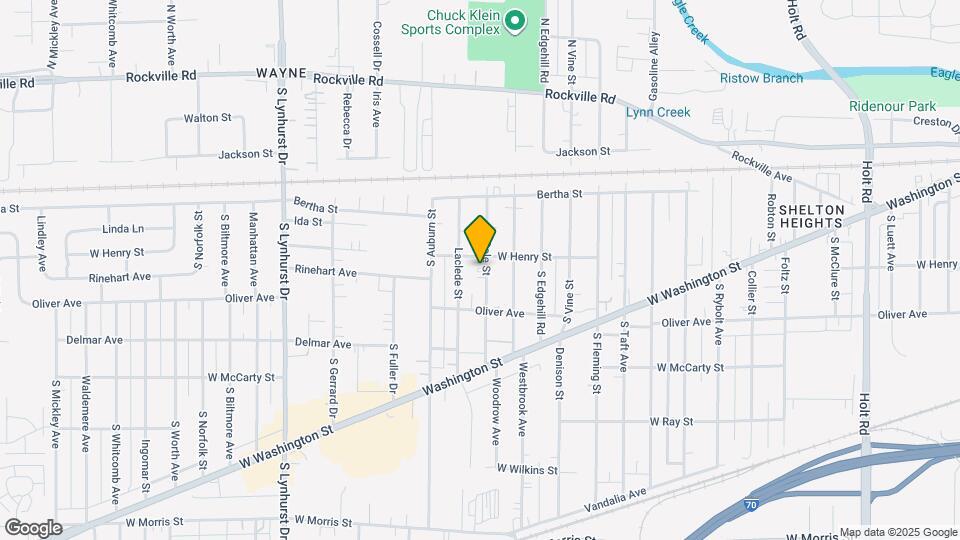 512 S Cole St Map and Location Details