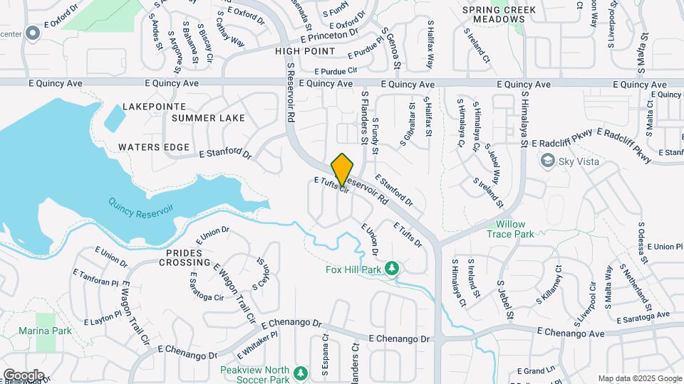 4604 S Espana St Map and Location Details
