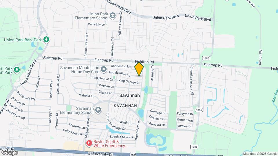 1232 Appalachian Ln Map and Location Details