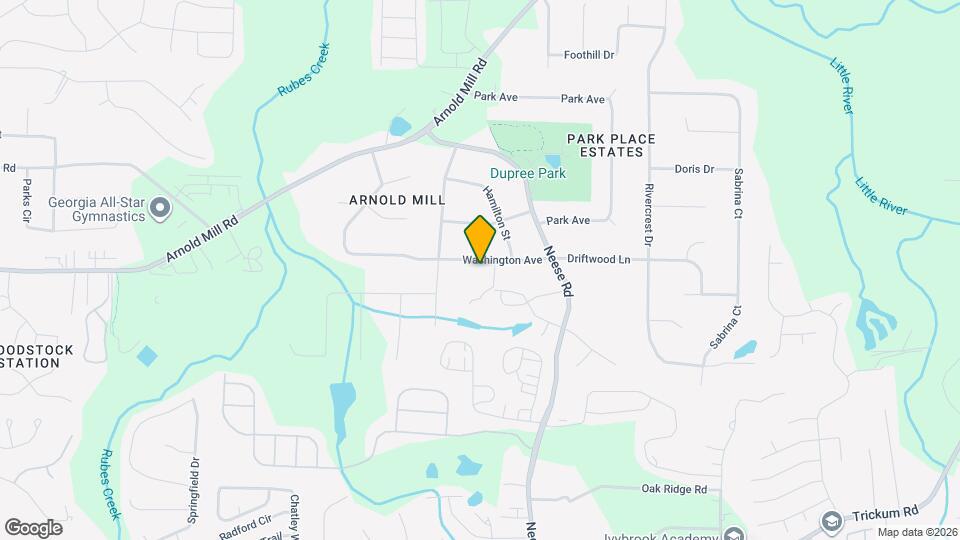 1110 Washington Ave Map and Location Details