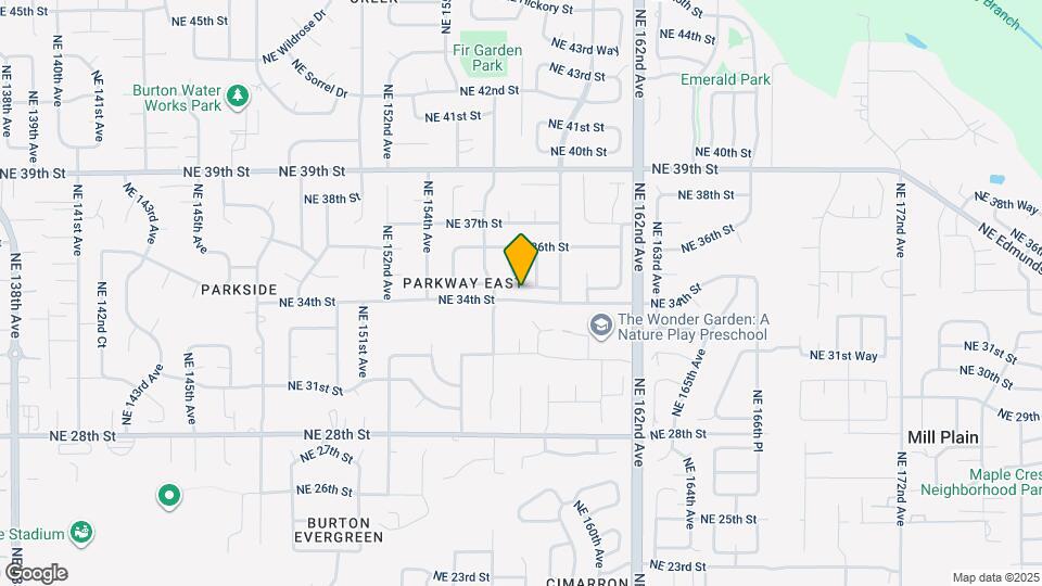 15801 NE 35th St Mapa y Detalles de la Ubicación