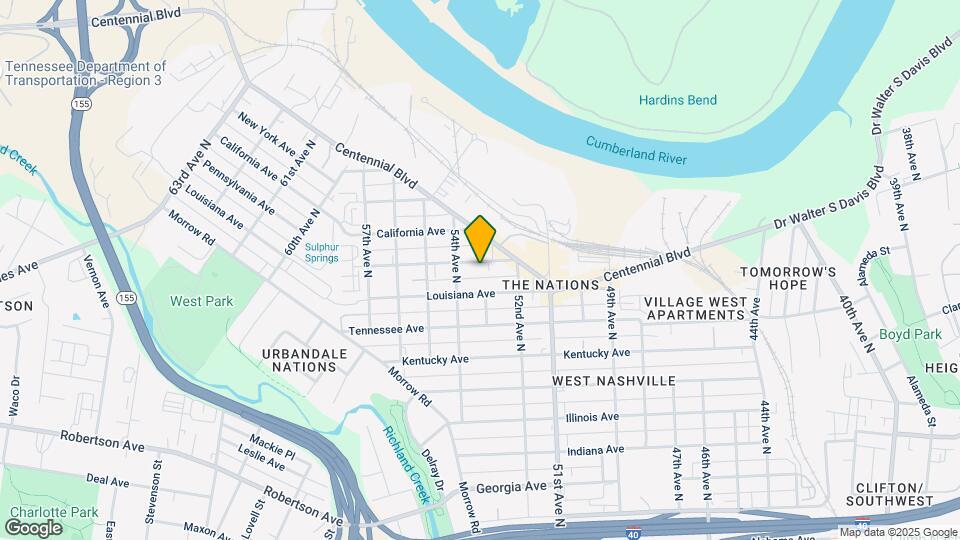 5301 Pennsylvania Ave Map and Location Details