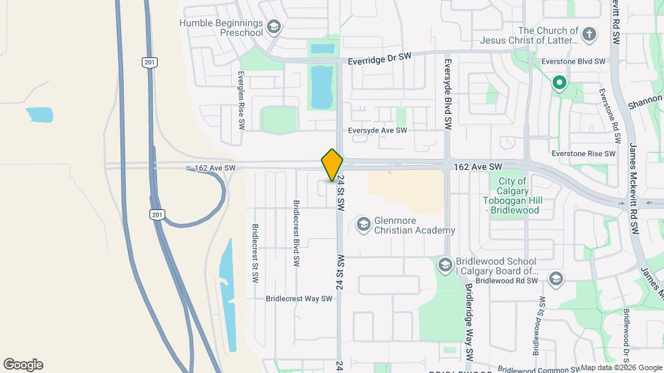 8-1228 Bridlecrest Dr SW Map and Location Details