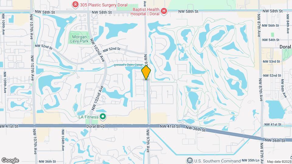 4743 NW 97th Ct Map and Location Details