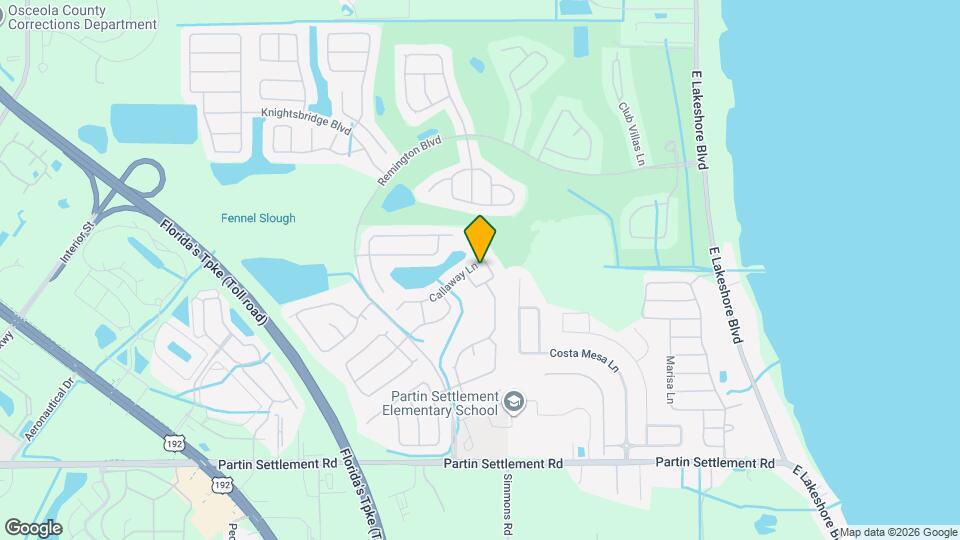 2752 Callaway Ln Mapa y Detalles de la Ubicación