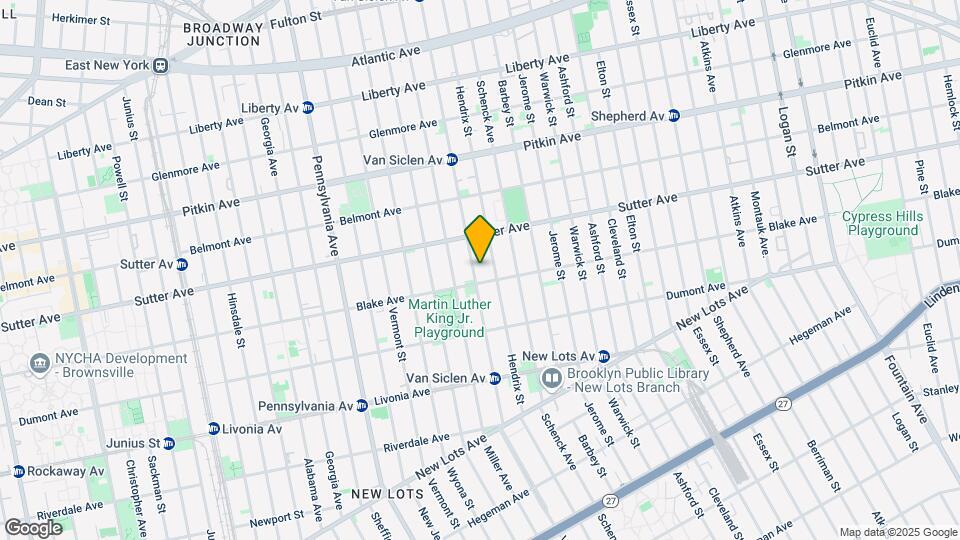 433-437 Van Siclen Ave Mapa y Detalles de la Ubicación