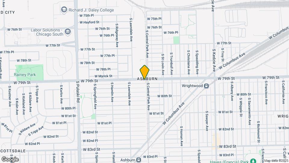 3601 W 79th St, Unit 2S Map and Location Details
