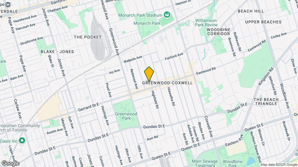 240 Highfield Rd Map and Location Details