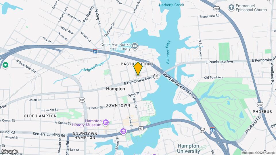 307 E Pembroke Ave Map and Location Details