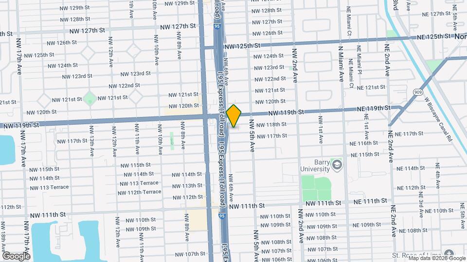 585 NW 117th St Mapa y Detalles de la Ubicación