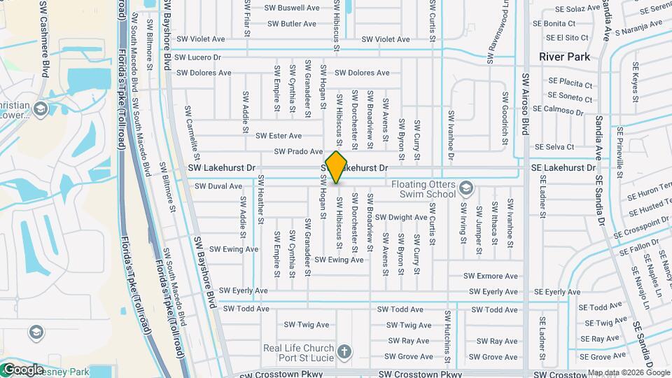 1102 SW Hibiscus St Mapa y Detalles de la Ubicación