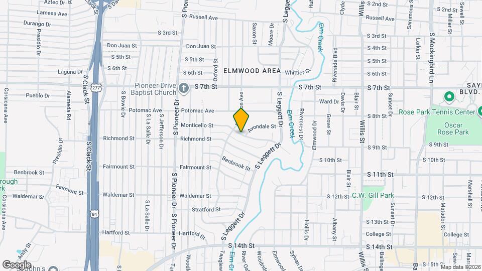 4081 Monticello St Map and Location Details