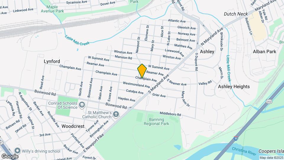24 W Champlain Ave, Unit 2 Map and Location Details