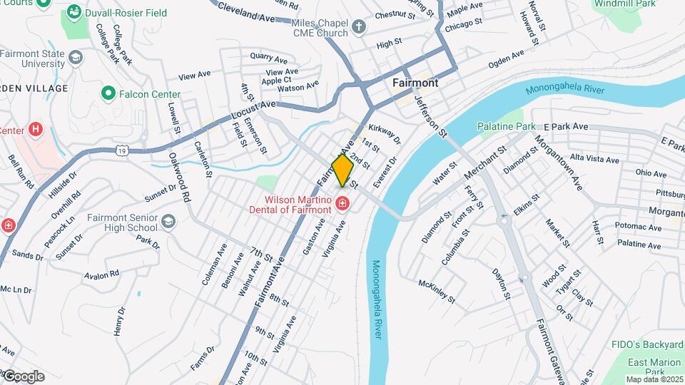 314 Gaston Ave Mapa y Detalles de la Ubicación