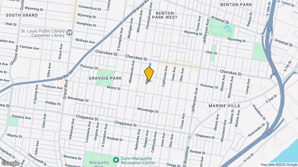 3518 Nebraska Ave Mapa y Detalles de la Ubicación